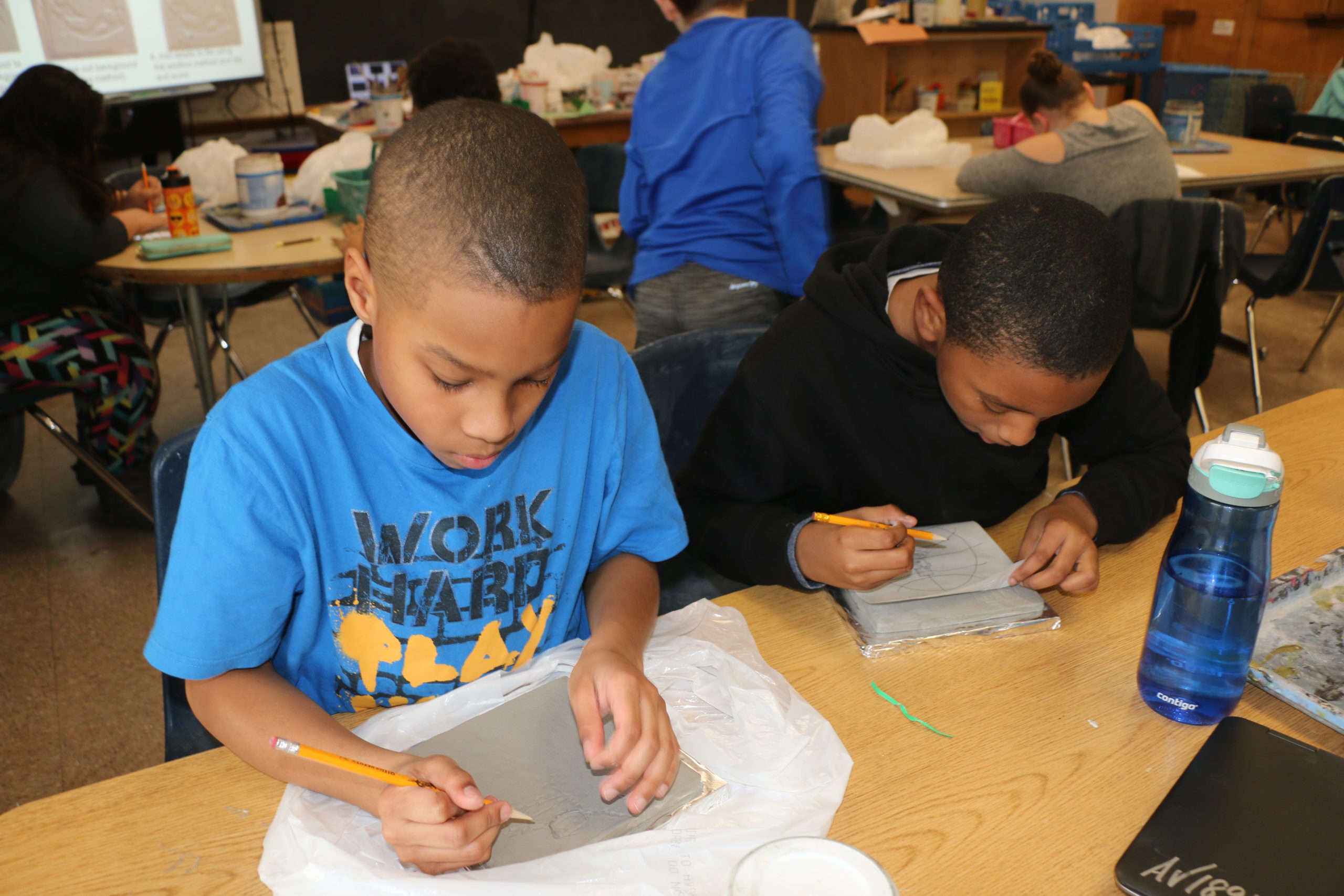 Authors and Illustrators Tile Mural - Salem Hyde Elementary School ...